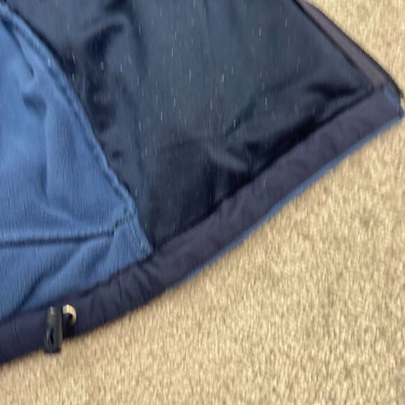 Columbia Fleece Jacket Mens Large Blue Full Zip Pockets Outdoor Hiking Trekking - Picture 7 of 16